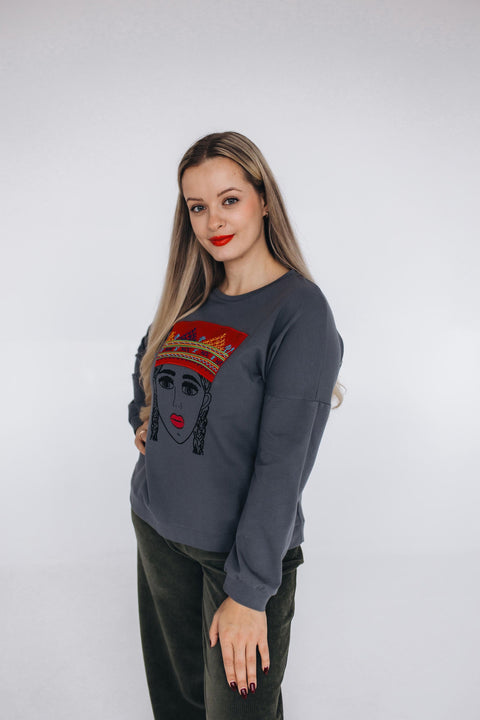 RADADA | Bluza z kapturem Korona Lielvārde