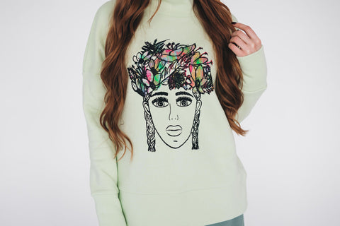 RADADA | Flower Girl Sweatshirt