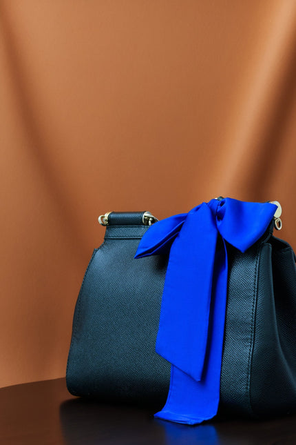 Janara Jones | Blue Octopus Satin Twilly & Scrunchie Set