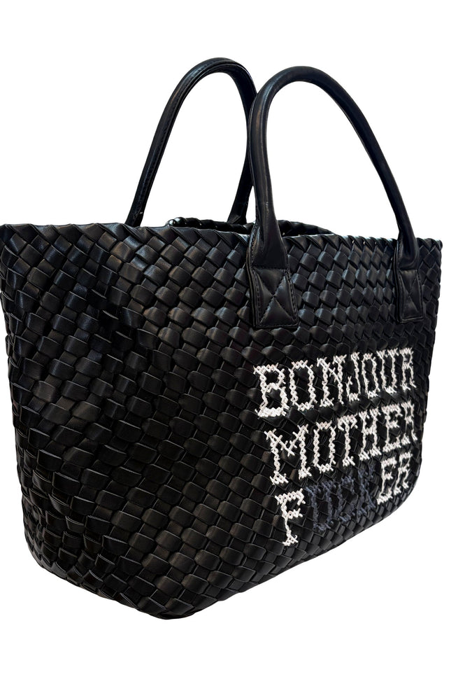 Lilly Loves | Bonjour Motherfucker Black Vegan