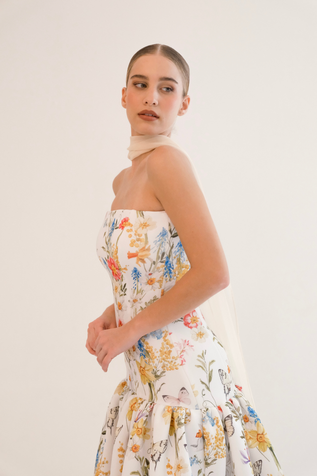 Ashley Stambouli | Rose Evening dress