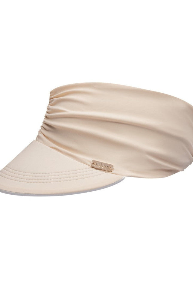 Kalani sunwear I Capri Reversible UV Visor White/Nude