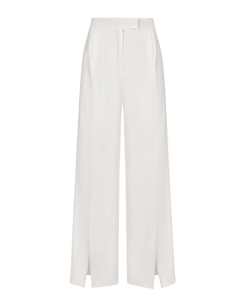 BÚDZIKO | PARIS MILKY WHITE PALAZZO PANTS