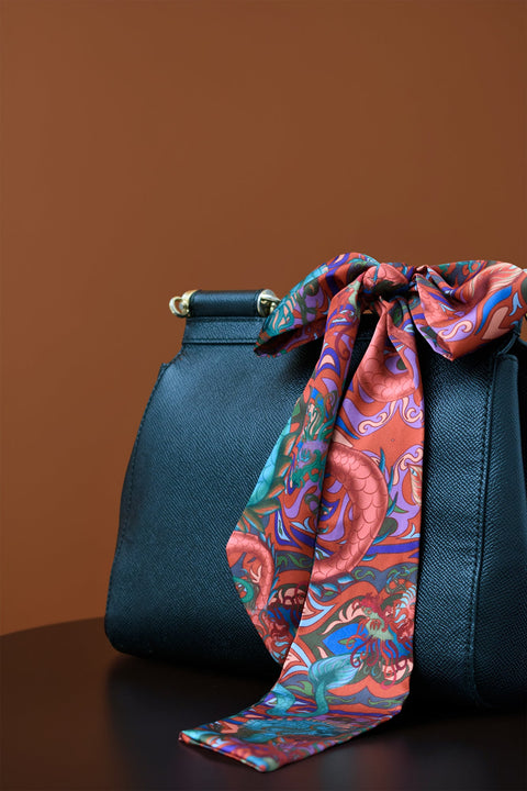 Janara Jones | Fantasy Satin Twilly & Scrunchie Set