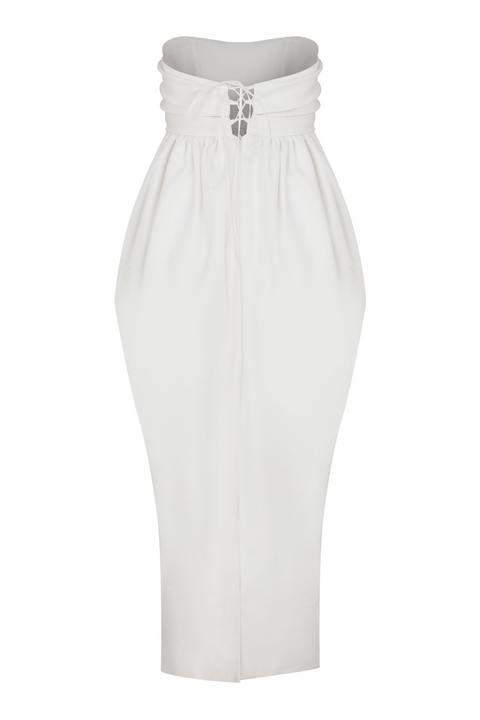 Nazli Ceren | Jeanne Balloon Midi Dress