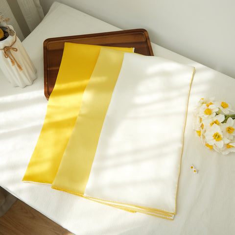 Soft Strokes Silk | Daffodil Pure Silk Shawl