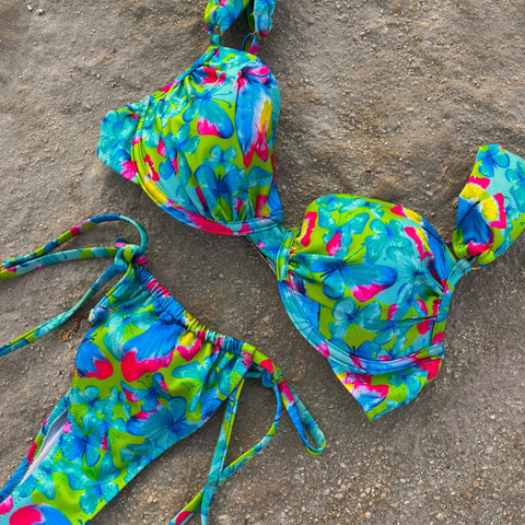 Say no more I Gaia Push Up Marszczony Bikini