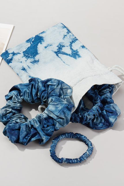 Soft Strokes Silk | Plant Tie Dye Hair Band