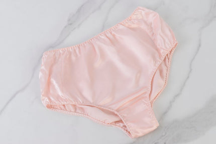 Soft Strokes Silk | Baby Pink Float French Cut Panties