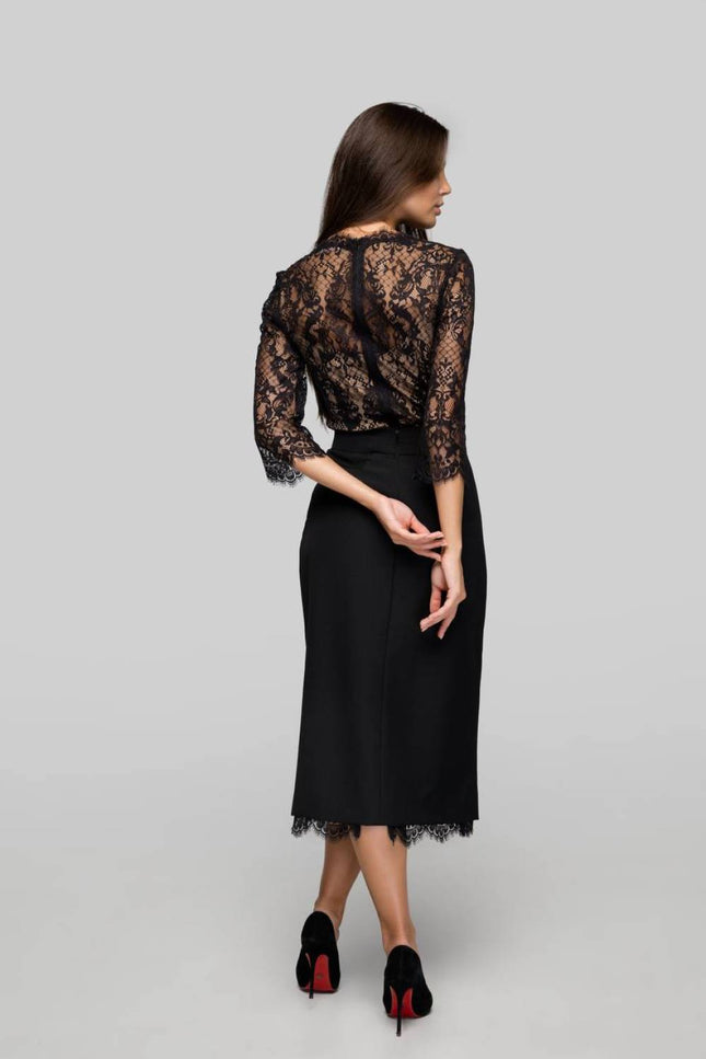 Kolosova | Lace Dress Midi