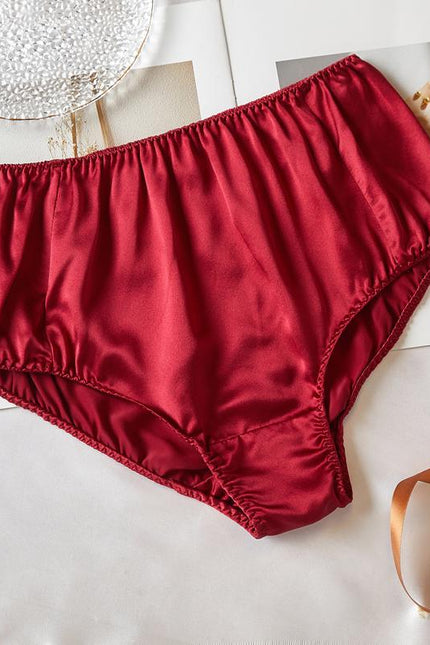 Soft Strokes Silk | Ruby Float French Cut Panties