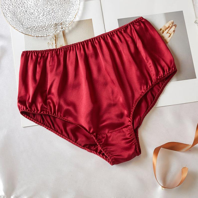 Soft Strokes Silk | Ruby Float French Cut Panties