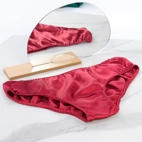 Soft Strokes Silk | Ruby Float Bikini Panties