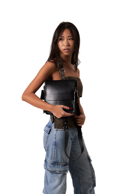 The Dust Company | Shoulder bag Messenger Mod 114 black