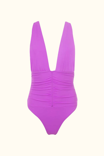 Say no more I Silvia Ruched One Piece