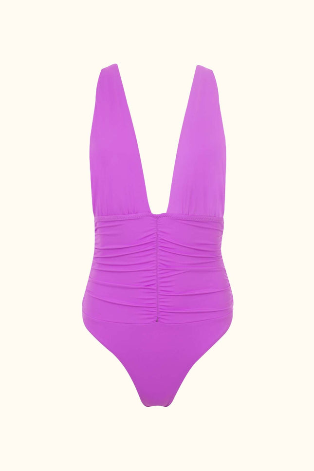 Say no more I Silvia Ruched One Piece