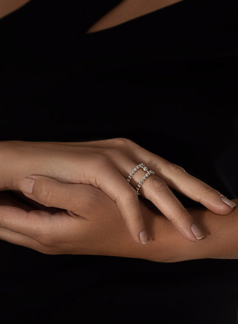 Pas de Marque | Pierścionek ze srebra próby 925 H