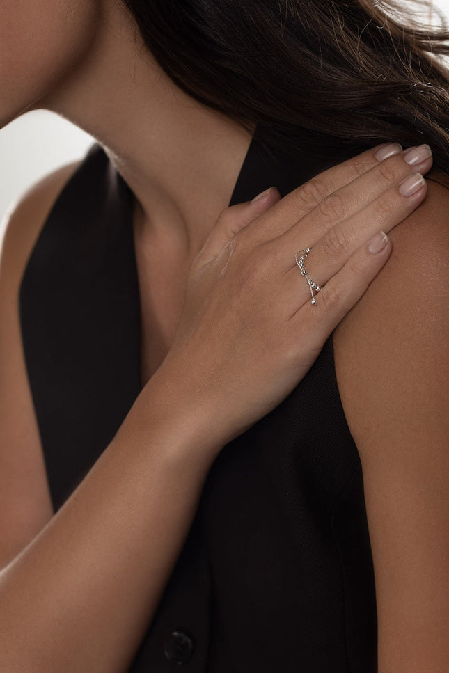 Pas de Marque | 925 sterling silver ring Le Serpent