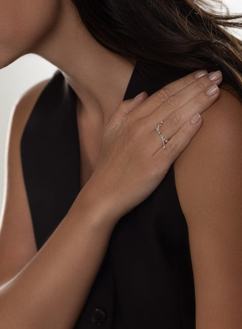 Pas de Marque | 925 sterling silver ring Le Serpent