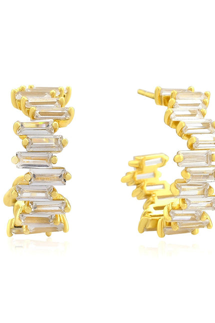 Arvino | Kolczyki Crystal Vogue Hoops
