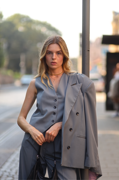 BÚDZIKO | Kamizelka do garnituru Chicago