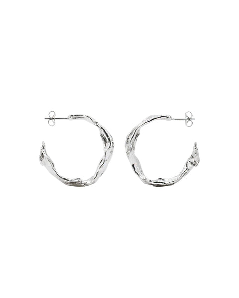 SIMA GINA | Kolczyki kółka Wilting