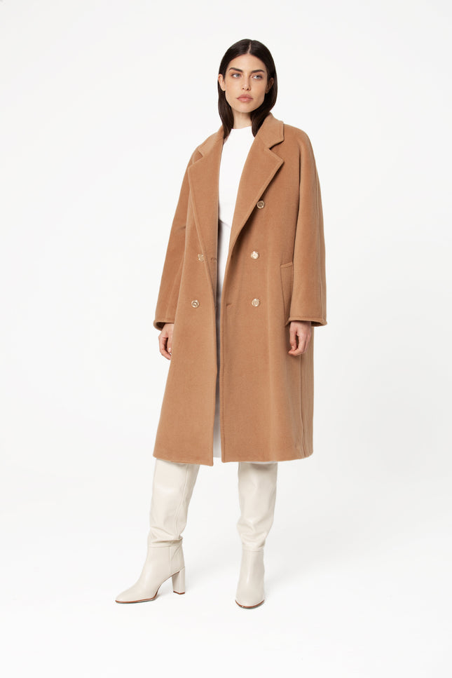 GIODORO | Lavinti Camel Cashmere Coat