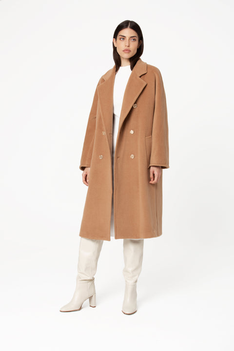 GIODORO | Lavinti Camel Cashmere Coat