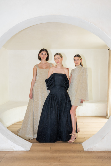 Ashley Stambouli | Harvest Evening dress black