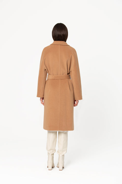 GIODORO | Lavinti Camel Cashmere Coat