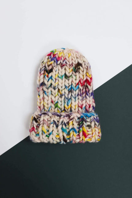 Color My Space I Beanie Multicolor wool