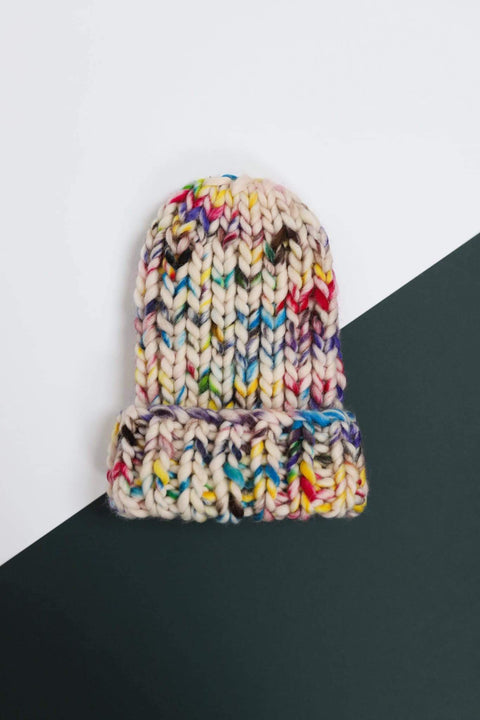 Color My Space I Czapka Multikolor wełniana