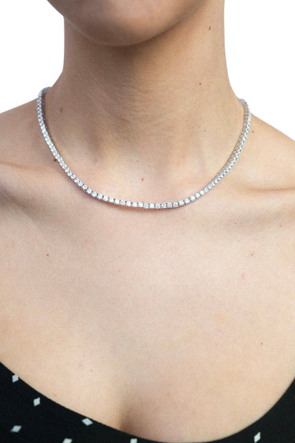 Miss Cecilia | Luxe Tennis Necklace