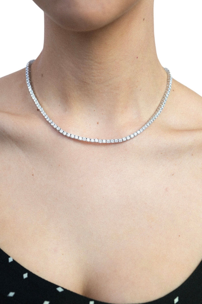 Miss Cecilia | Luxe Tennis Necklace