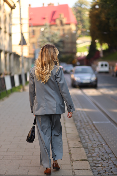 BÚDZIKO | Spodnie z szeroką nogawką Chicago