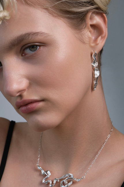 SIMA GINA | Petals Drop Earrings