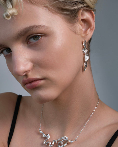 SIMA GINA | Petals Drop Earrings