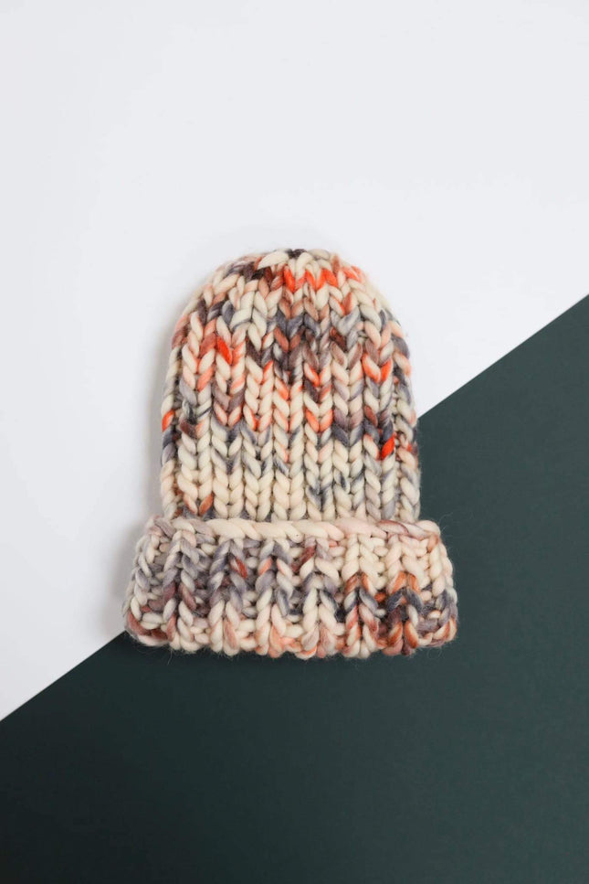 Color My Space I Beanie Melanż wool
