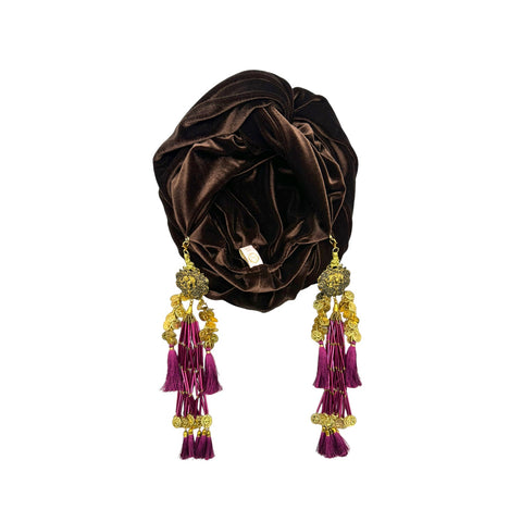 Julia Clancey I Velour Dream Turban