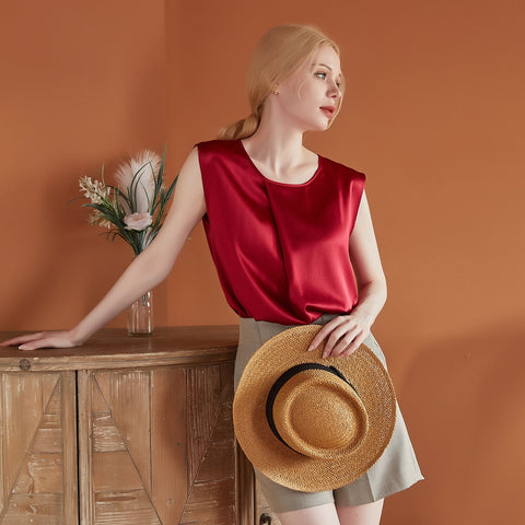 Soft Strokes Silk | Bluzka bez rękawów Denna