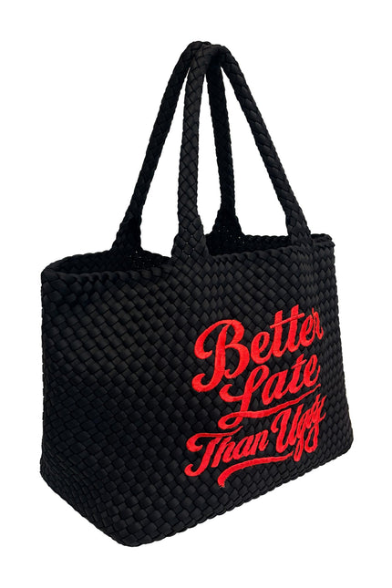 Lilly Loves | Black Better Late Than Ugly Bag