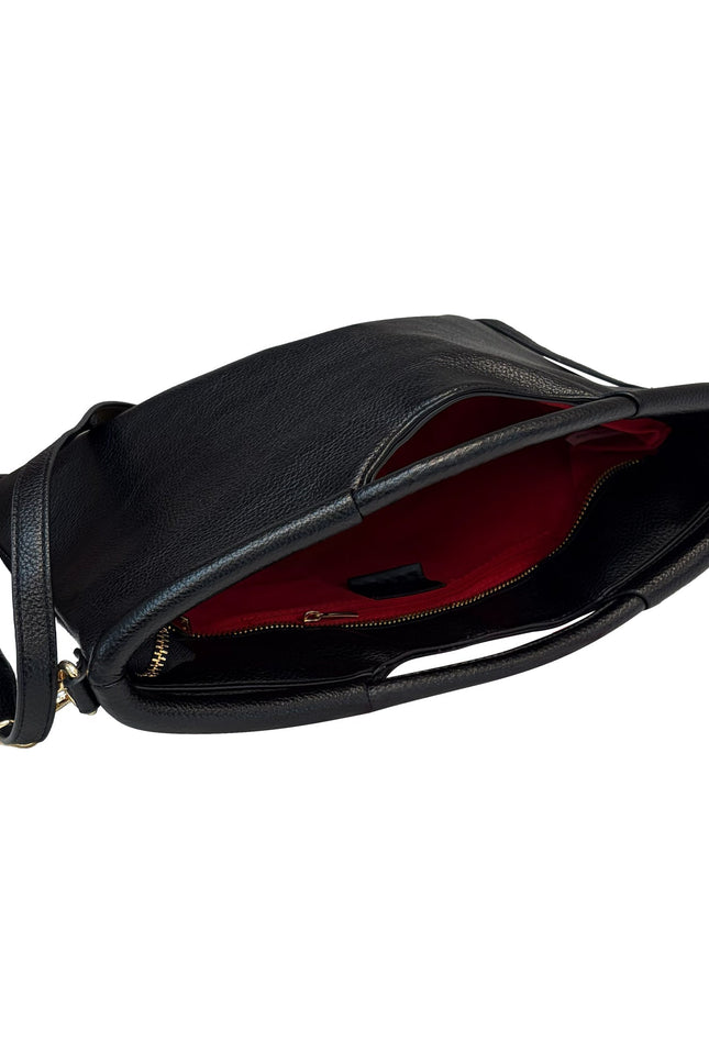 Lilly Loves | Be more Dolly Black Vegan Leather Clutch