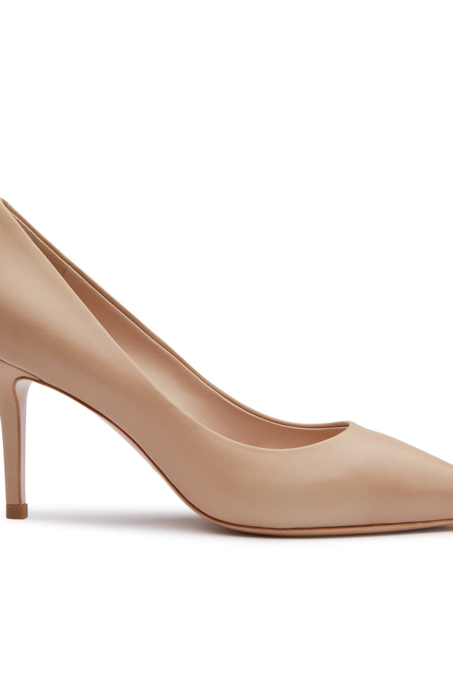 Icy Wong | Nude 10 calfskin pumps