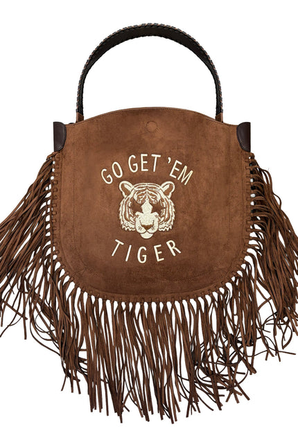 Lilly Loves | Go Get 'Em Tiger Tassel Handbag