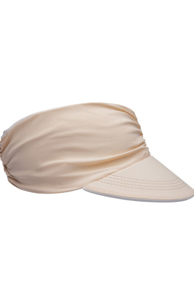 Kalani sunwear I Capri Reversible UV Visor White/Nude