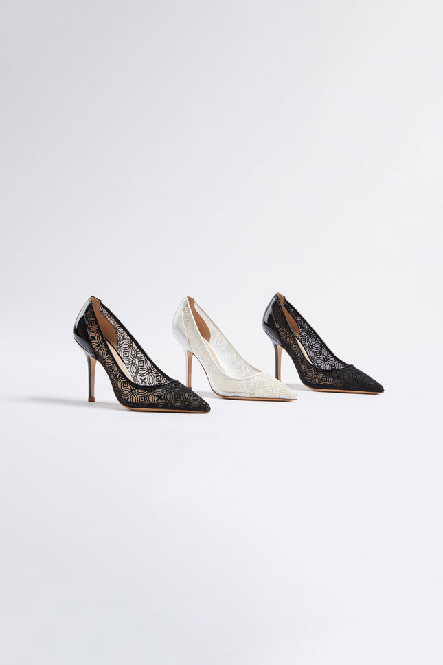 Icy Wong | Lace pumps