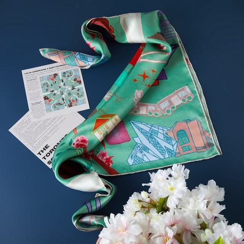 Soft Strokes Silk | Szal Toronto