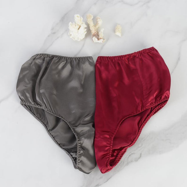 Soft Strokes Silk | Ruby Float French Cut Panties