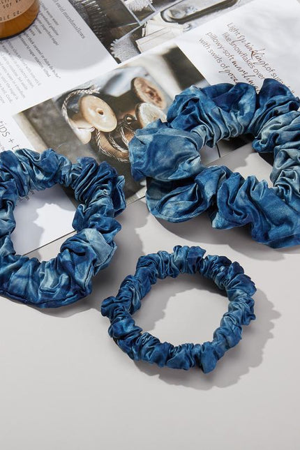 Soft Strokes Silk | Plant Tie Dye Hair Band