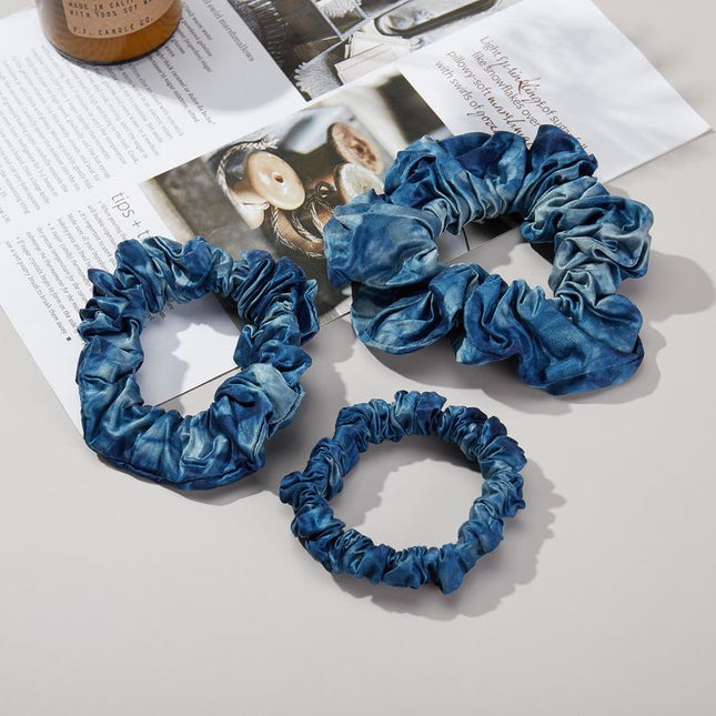 Soft Strokes Silk | Plant Tie Dye Hair Band